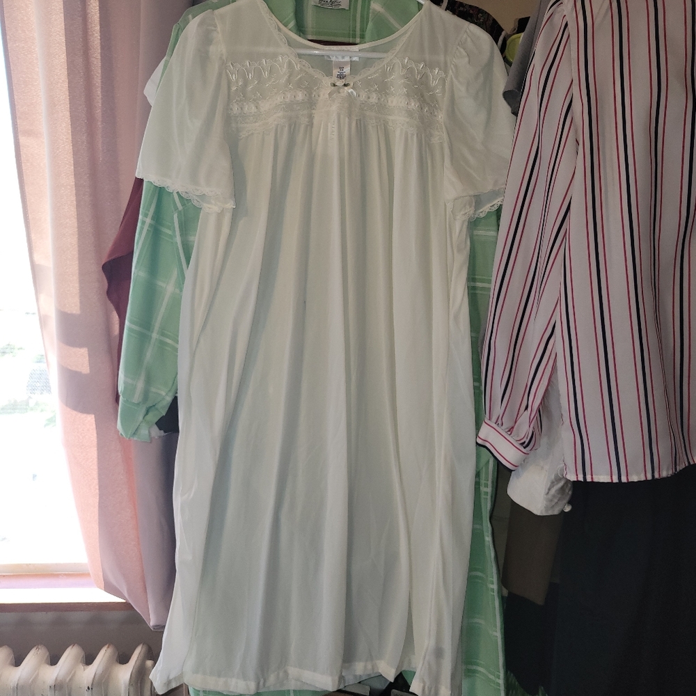 NWT Fundamentals sheer nightgown.